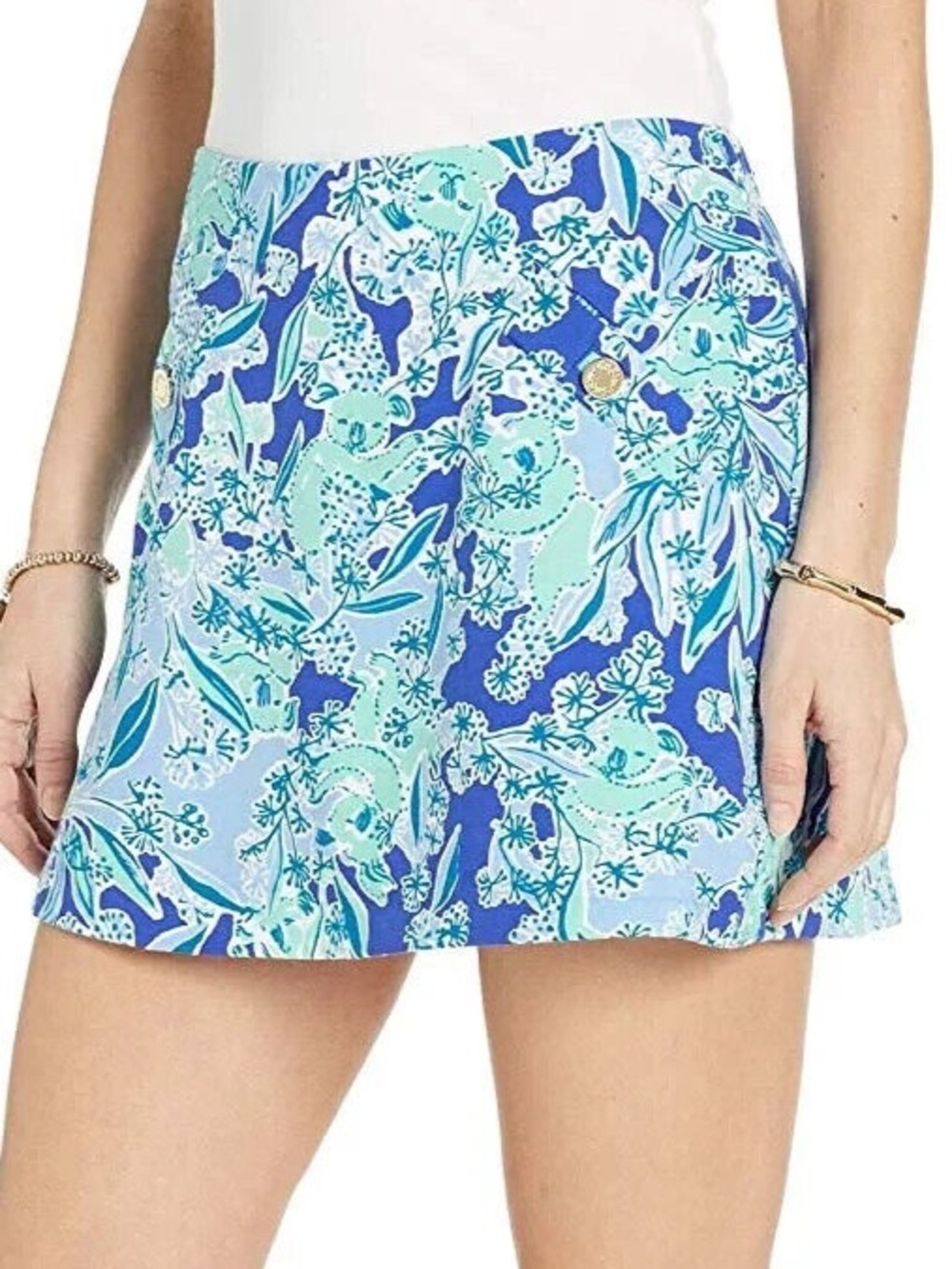 Lilly Pulitzer Madison Skort Koalification Size Small